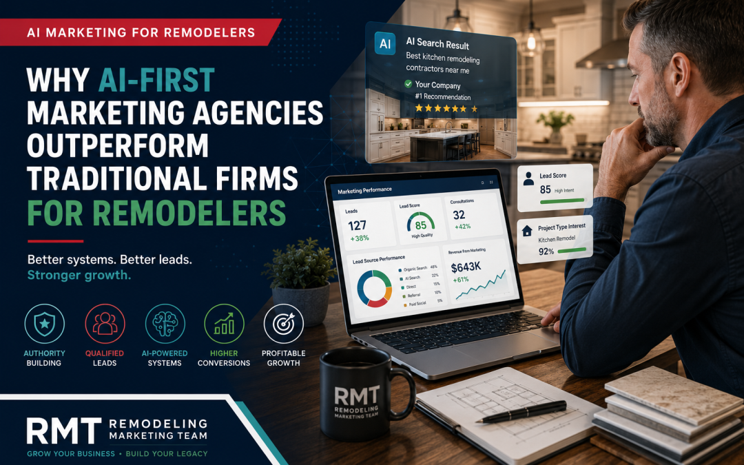Why Remodeling Contractors Need an AI-First Marketing Partner in 2026