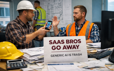 Why Contractors Reject SaaS but Want AI Systems
