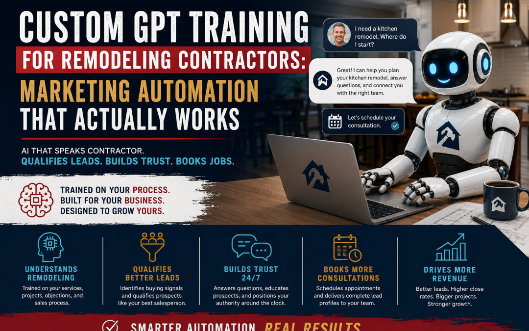 Custom GPT Training for Remodeling Contractors: Marketing Automation That Actually Works